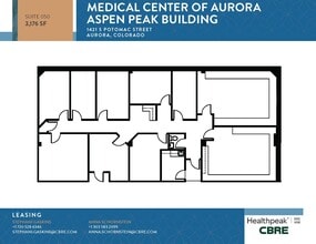 1411 S Potomac St, Aurora, CO à louer Plan d’étage– Image 1 sur 1