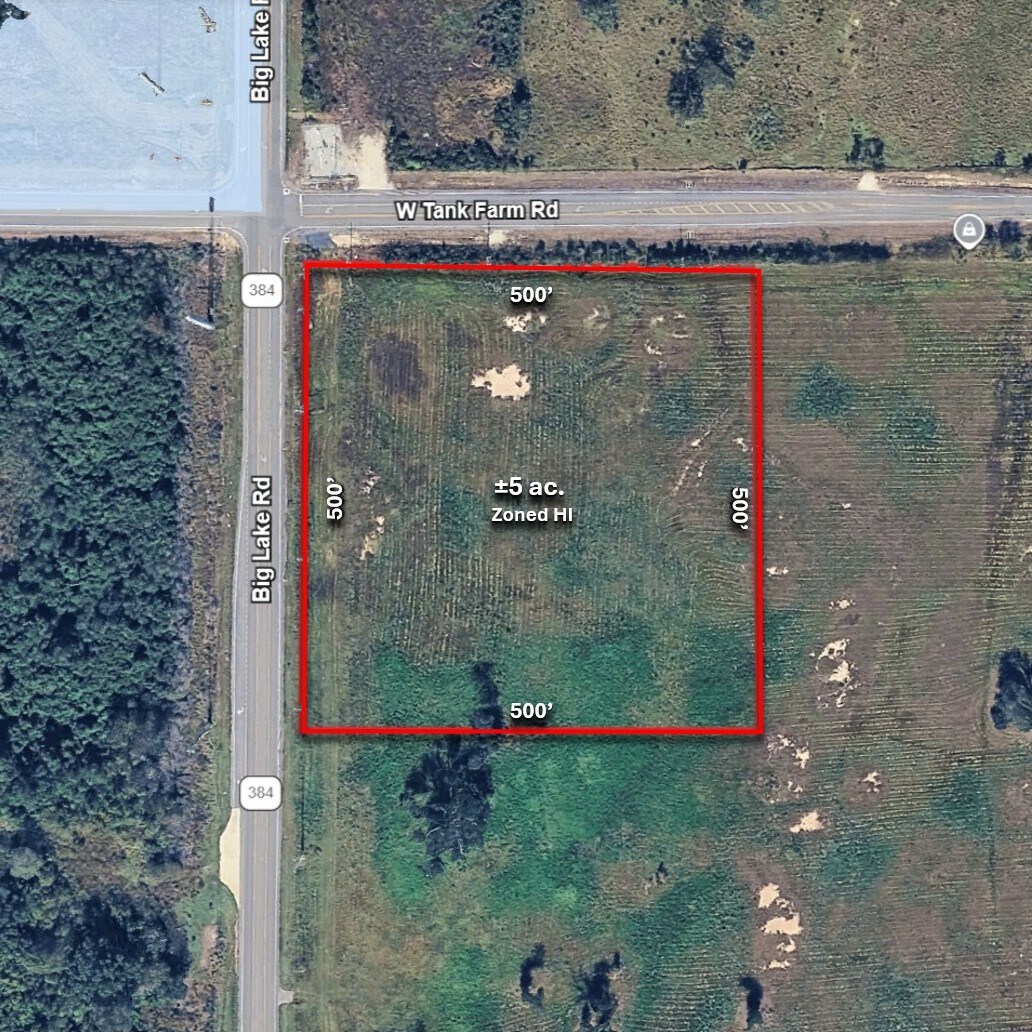 SEC Big Lake Rd & Tank Farm rd, Lake Charles, LA à vendre Photo de l’immeuble– Image 1 sur 5