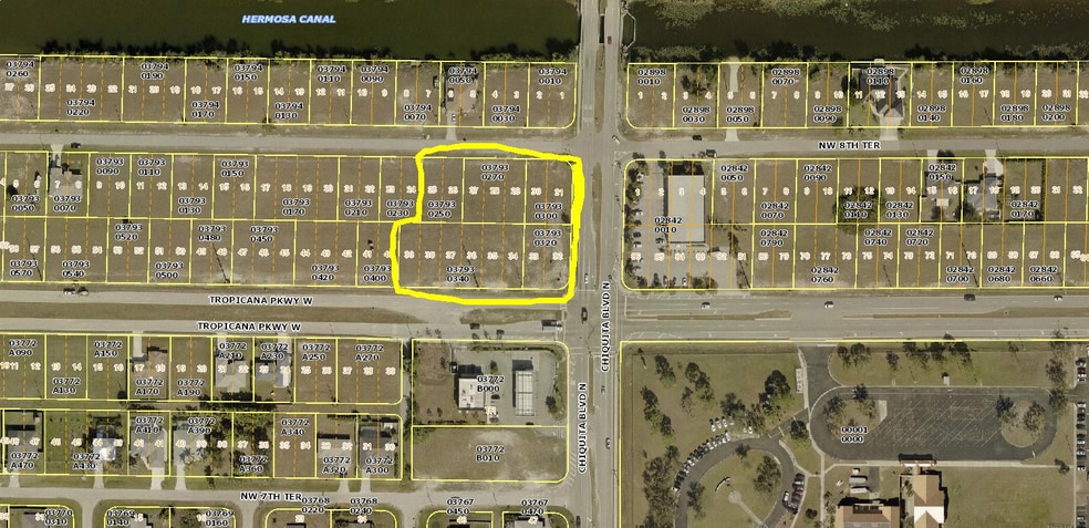 1601 Tropicana Parkway W, Cape Coral, FL à vendre - Aérien – Image 2 sur 4