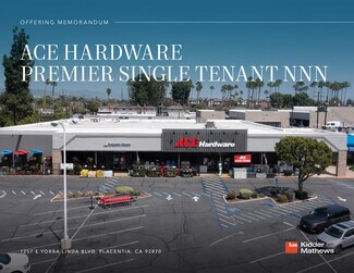 Plus de détails pour 1257 E Yorba Linda Blvd, Placentia, CA - Local commercial à vendre