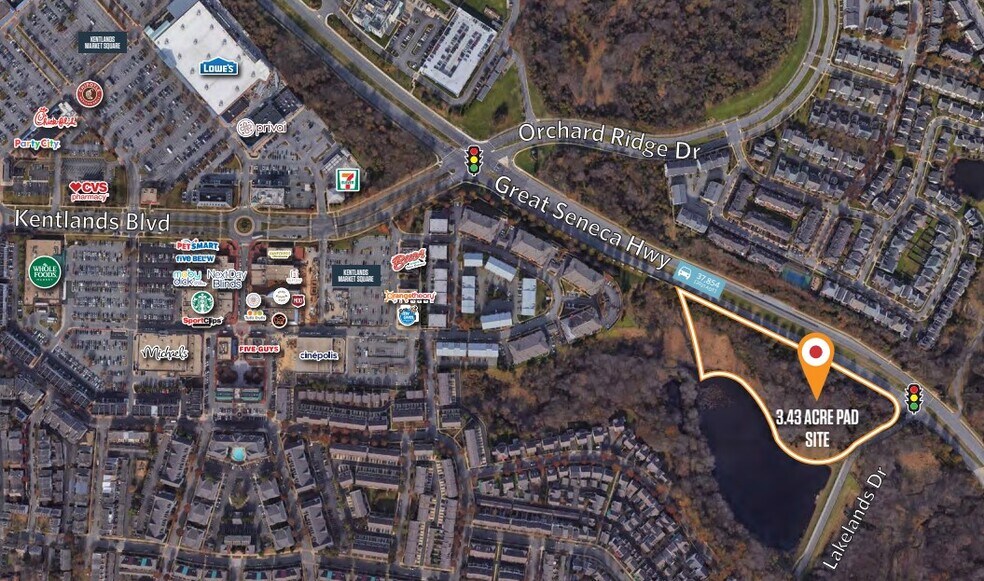 Great Seneca Hwy, Gaithersburg, MD à vendre - Photo de l’immeuble – Image 1 sur 1