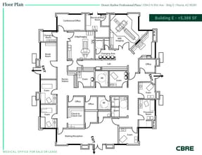 13943 N 91st Ave, Peoria, AZ à vendre Plan d’étage– Image 1 sur 1