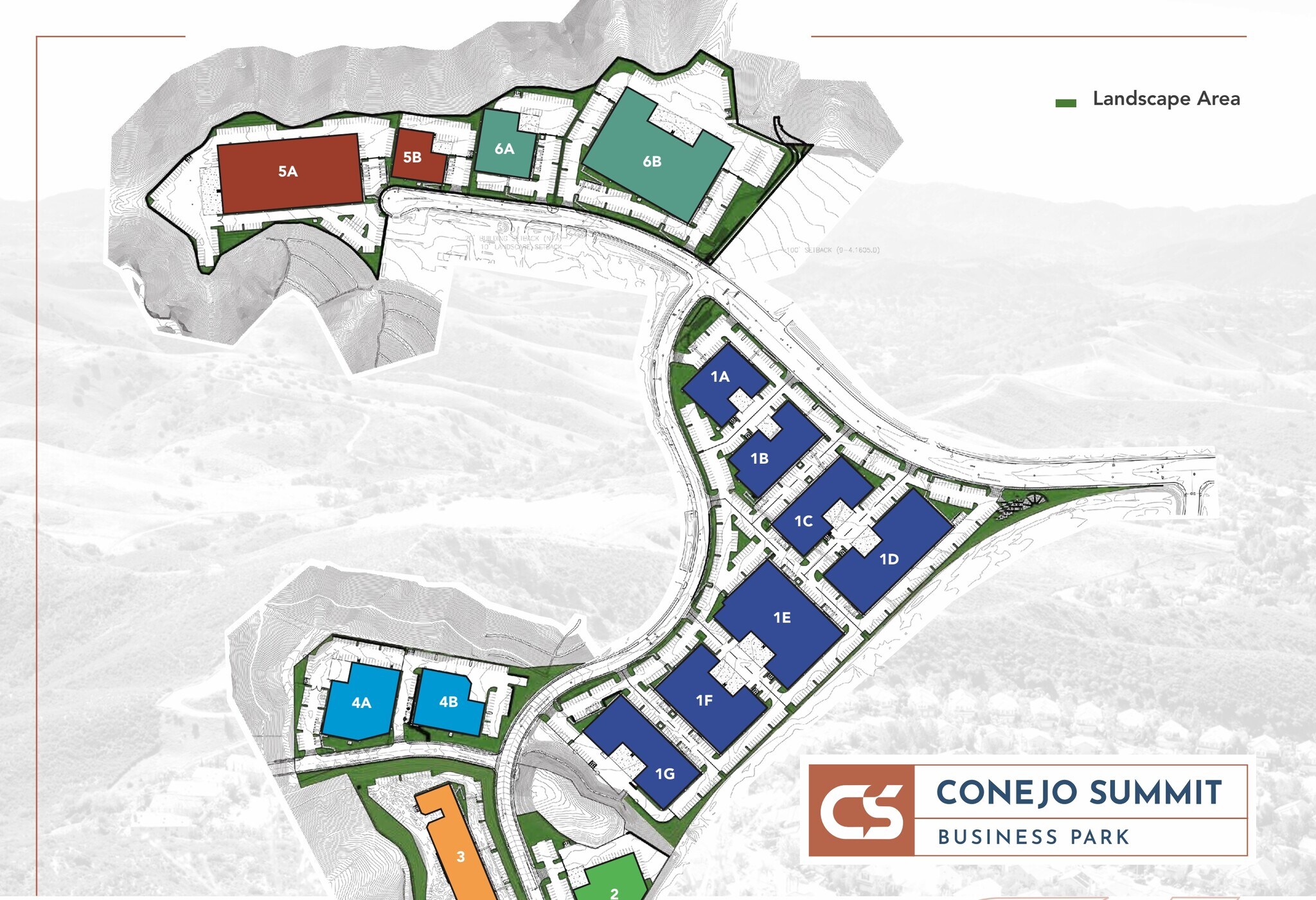 1700 Rancho Conejo Blvd, Thousand Oaks, CA à louer Plan de site– Image 1 sur 2