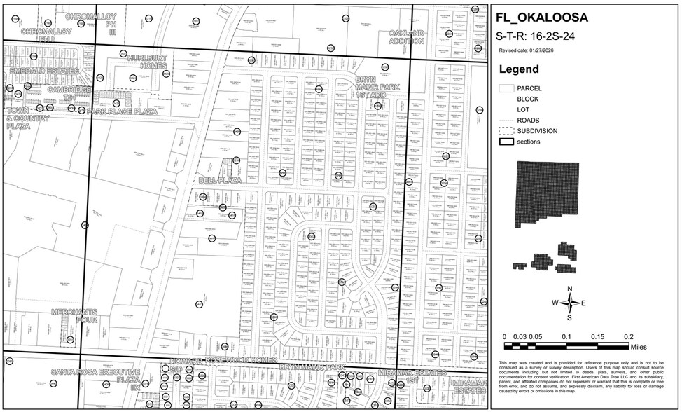 120 Mary Esther Blvd, Mary Esther, FL à vendre - Plan cadastral – Image 3 sur 3
