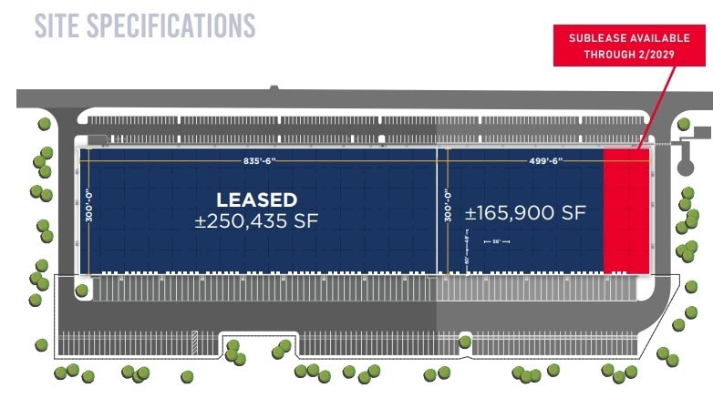 970 Harding Hwy, Carneys Point Township, NJ à louer Plan d’étage– Image 1 sur 1