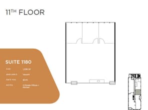 1230 Columbia St, San Diego, CA à louer Plan d’étage– Image 1 sur 1