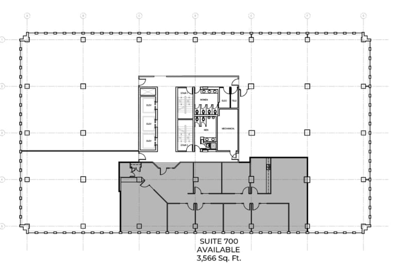 50 Queen St N, Kitchener, ON à louer Plan d’étage– Image 1 sur 1