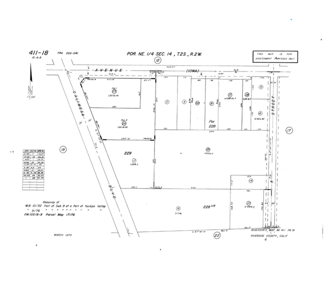 1055 Calimesa Blvd, Calimesa, CA à vendre - Plan cadastral – Image 2 sur 2