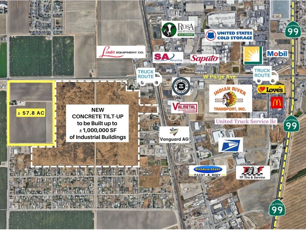 2918 S Pratt St, Tulare, CA à vendre Aérien– Image 1 sur 8