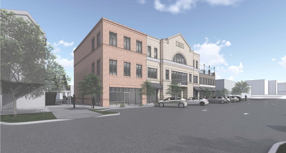 126 Matthews Station St, Matthews, NC à louer - Photo de l’immeuble – Image 2 sur 9