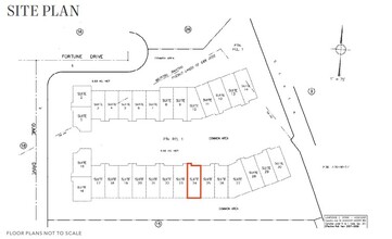 2526 Qume Dr, San Jose, CA à louer Plan de site– Image 2 sur 2