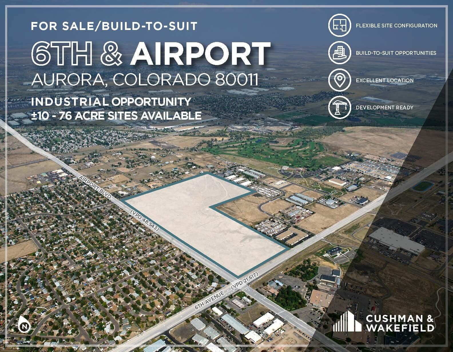 6th & Airport Blvd, Aurora, CO à louer Photo principale– Image 1 sur 3