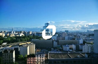 Clichy - Vue aérienne  vue de carte