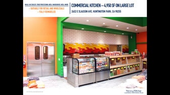 Commercial Kitchen – 4,950 SF on Large Lot - Commerce