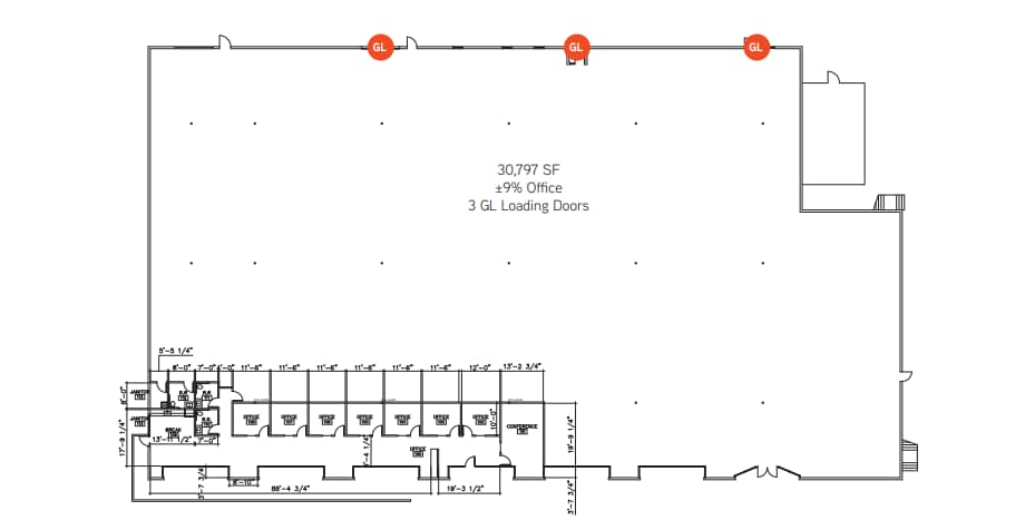 5965 Santa Fe St, San Diego, CA à louer Plan d’étage– Image 1 sur 1