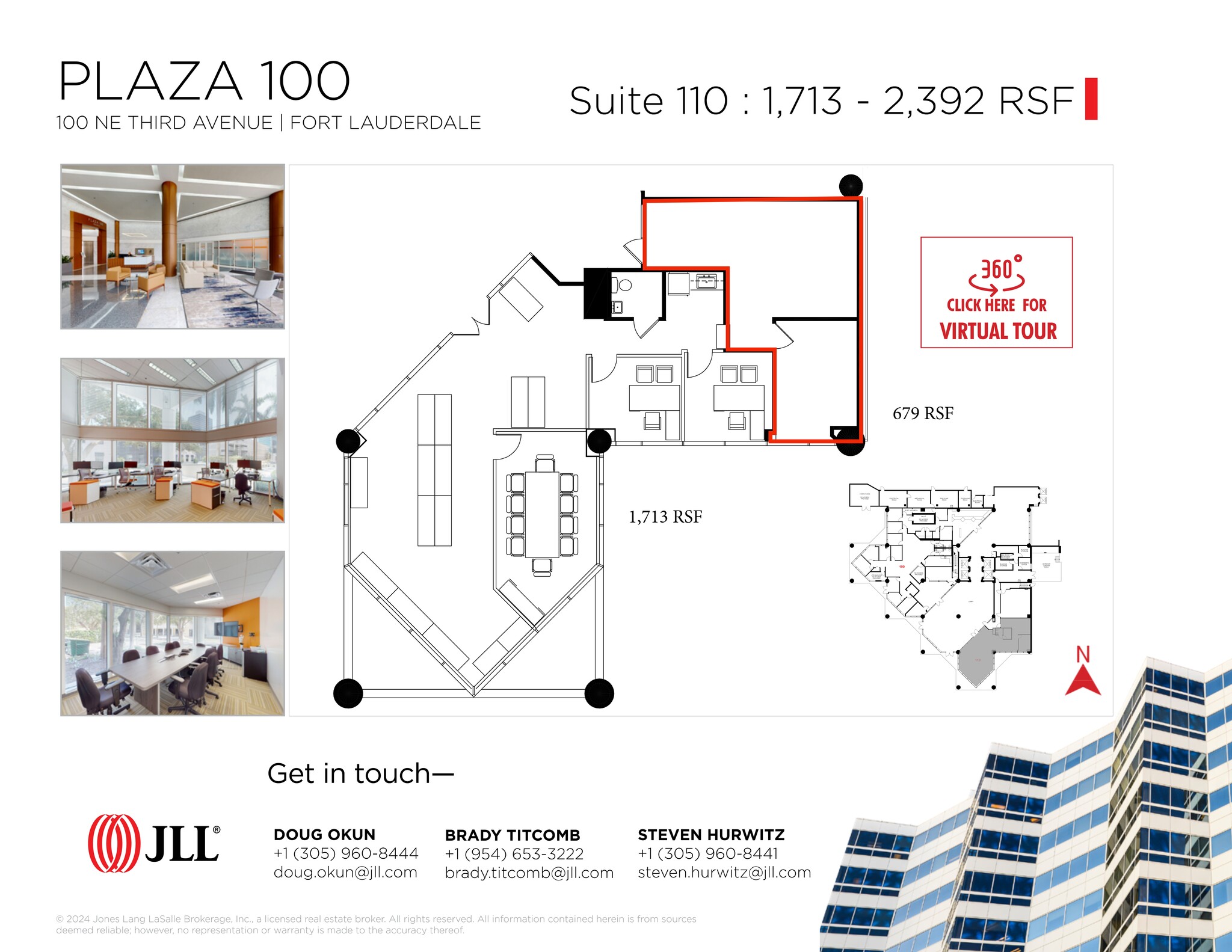 100 NE 3rd Ave, Fort Lauderdale, FL à louer Plan de site– Image 1 sur 1