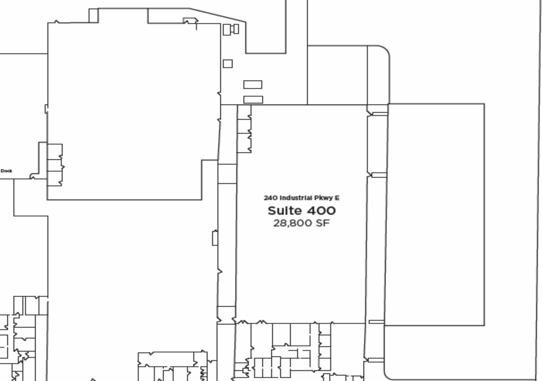240 E Industrial Pky, Fayette, OH à louer Plan d’étage– Image 1 sur 2