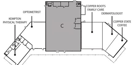 1100 N Broad St, Globe, AZ à louer Plan d’étage– Image 1 sur 1