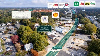 459 Opelika Rd, Auburn, AL - Vue aérienne  vue de carte - Image1