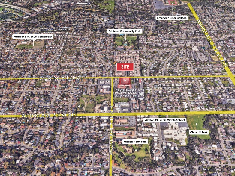 4718-4740 Engle Rd, Carmichael, CA à louer - Photo de l’immeuble – Image 3 sur 28