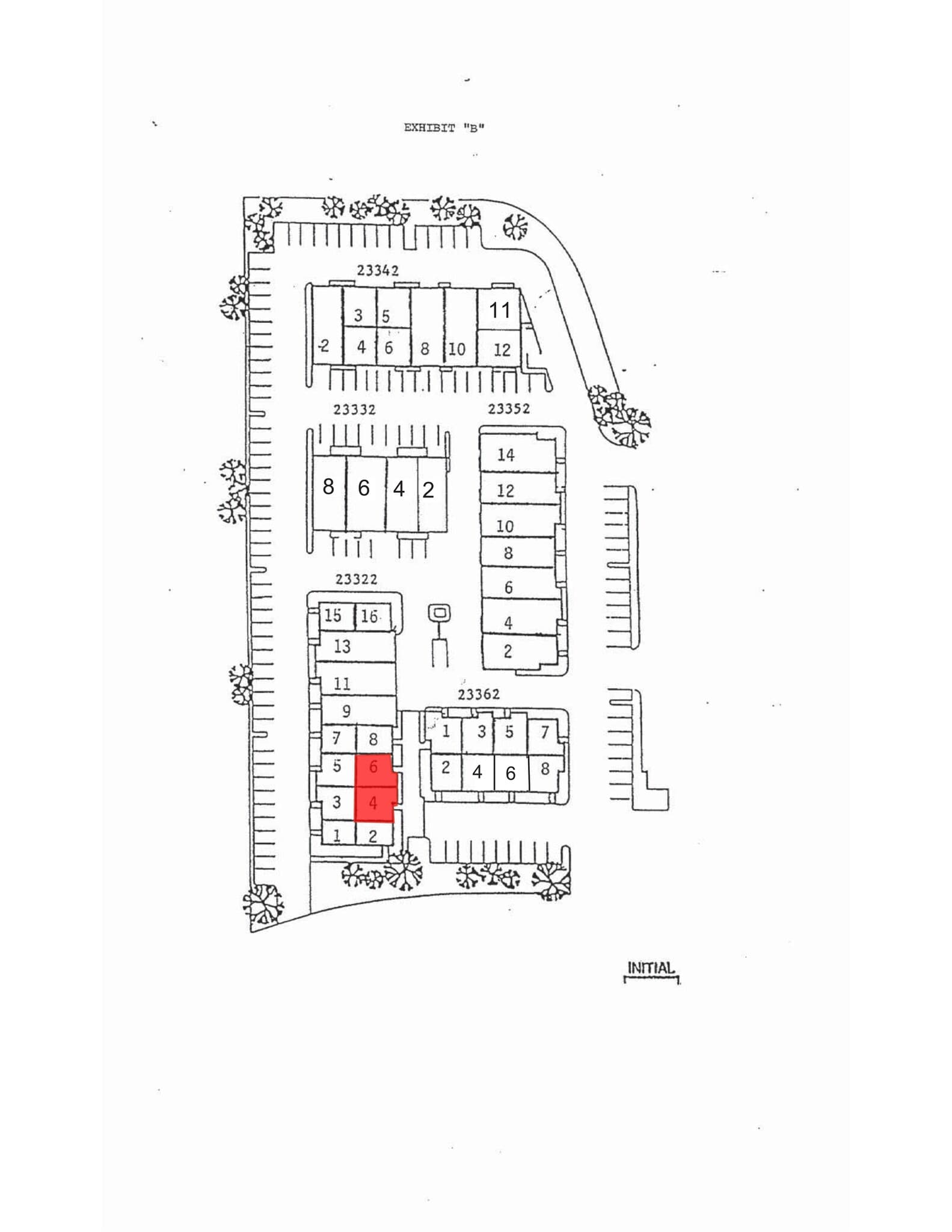 23322 Peralta Dr, Laguna Hills, CA à louer Plan de site– Image 1 sur 1