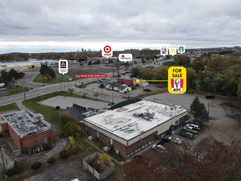 1760 E Ridge Rd, Rochester, NY à vendre - Aérien – Image 3 sur 9