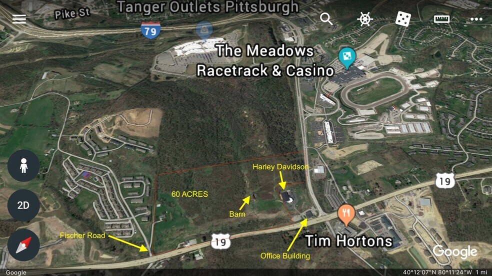 1265 Washington Rd., Washington, PA à vendre - Photo de l’immeuble – Image 2 sur 4
