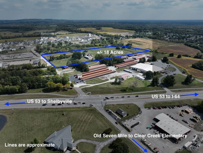 512 Old Seven Mile Pike, Shelbyville, KY à vendre - Photo principale – Image 1 sur 5