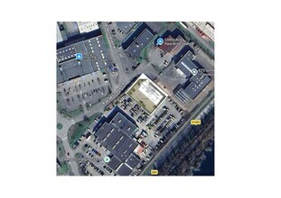 Sélestat - Vue aérienne vue de carte