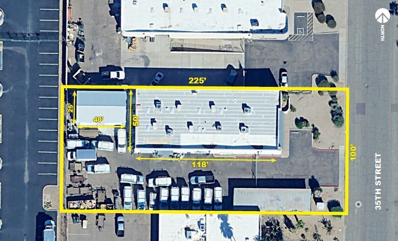 4814 S 35th St, Phoenix, AZ à vendre - Aérien – Image 2 sur 3