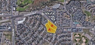 Plus de détails pour Fountain Blvd, Colorado Springs, CO - Terrain à vendre