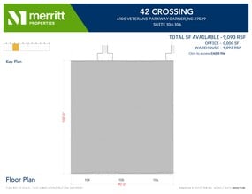 6100 NC Highway 42 W, Garner, NC à louer Plan de site– Image 1 sur 2