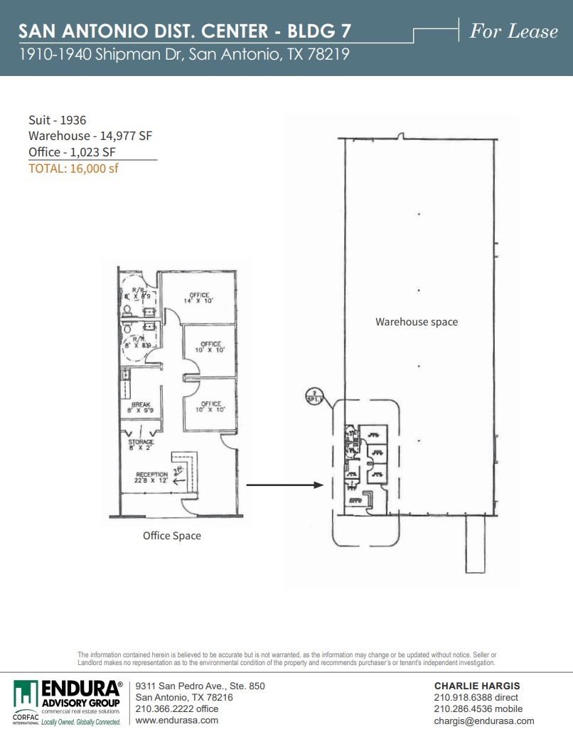 3439-3455 Steen St, San Antonio, TX à louer Plan d’étage– Image 1 sur 1