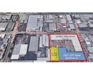 Plus de détails pour 150 E 157th St, Gardena, CA - Industriel/Logistique à louer