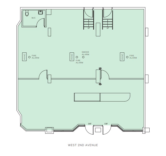 430 2nd Av W, Vancouver, BC à louer Plan d’étage– Image 1 sur 1