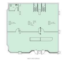 430 2nd Av W, Vancouver, BC à louer Plan d’étage– Image 1 sur 1