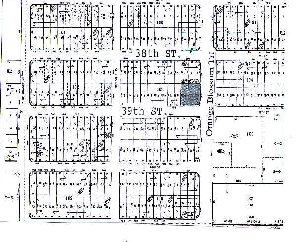 3842 S Orange Blossom Trl, Orlando, FL à vendre - Plan cadastral – Image 3 sur 24