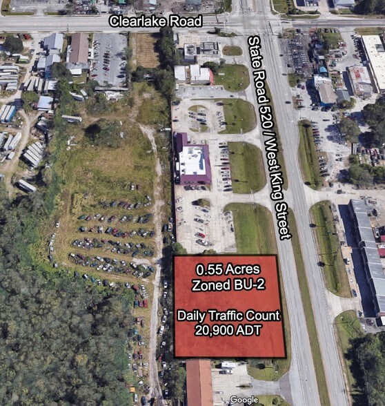 E King St, Cocoa, FL à vendre - Aérien – Image 2 sur 5