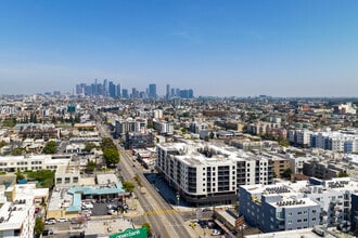 3170 W Olympic Blvd, Los Angeles, CA - VUE AÉRIENNE  vue de carte