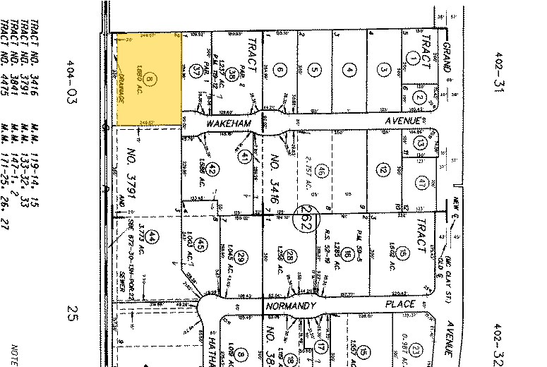 1111 Wakeham Ave, Santa Ana, CA à vendre - Plan cadastral – Image 2 sur 3