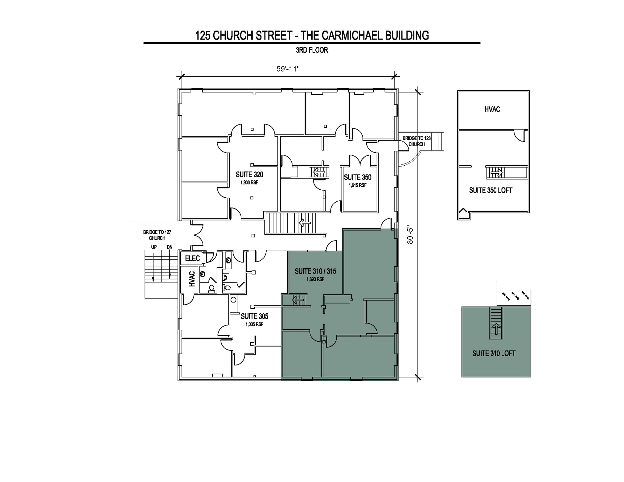 113 Church St, Marietta, GA à louer Plan d’étage– Image 1 sur 1