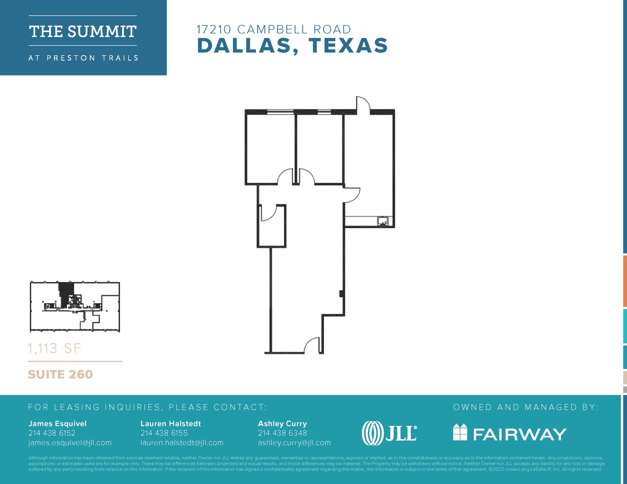 17101 Preston Rd, Dallas, TX à louer Plan d’étage– Image 1 sur 1