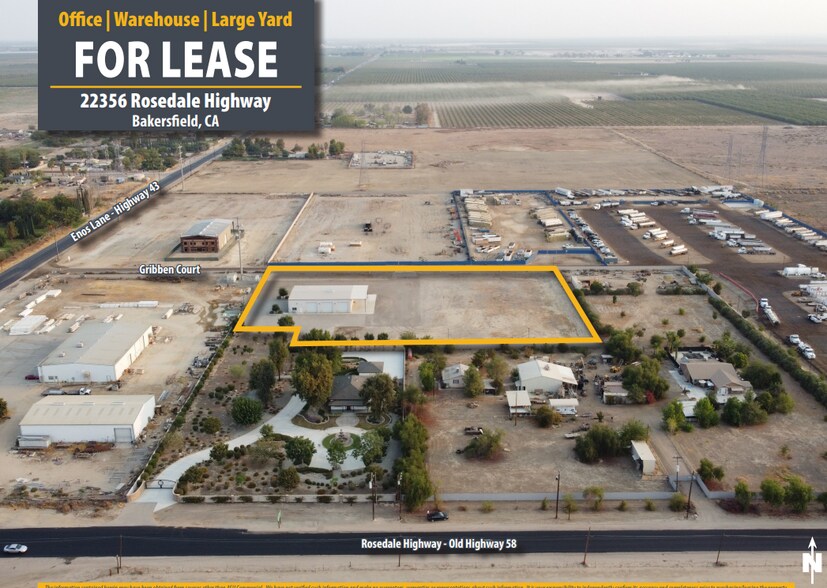 22356 Rosedale Hwy, Bakersfield, CA à louer - Photo principale – Image 1 sur 1