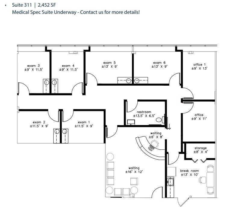 3750 Convoy St, San Diego, CA à louer Plan d’étage– Image 1 sur 2