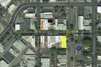 100 W Main St, Turlock, CA - VUE AÉRIENNE  vue de carte