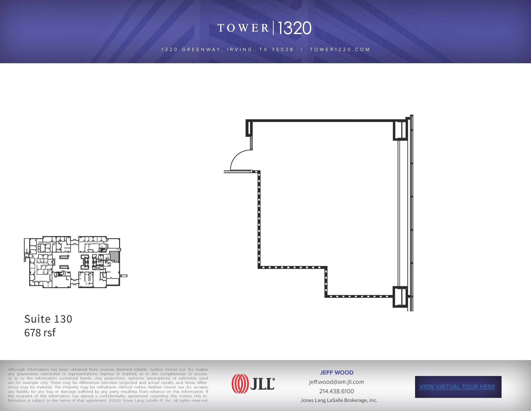 1320 Greenway Dr, Irving, TX à louer Plan d’étage– Image 1 sur 1