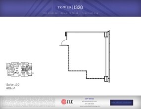1320 Greenway Dr, Irving, TX à louer Plan d’étage– Image 1 sur 1