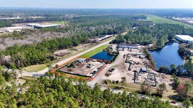 Poole Blvd, Saint Augustine, FL - Vue aérienne  vue de carte