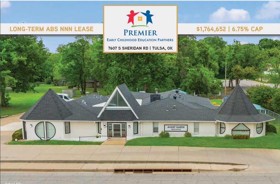 7607 S Sheridan Rd, Tulsa, OK à vendre - Photo de l’immeuble – Image 2 sur 14