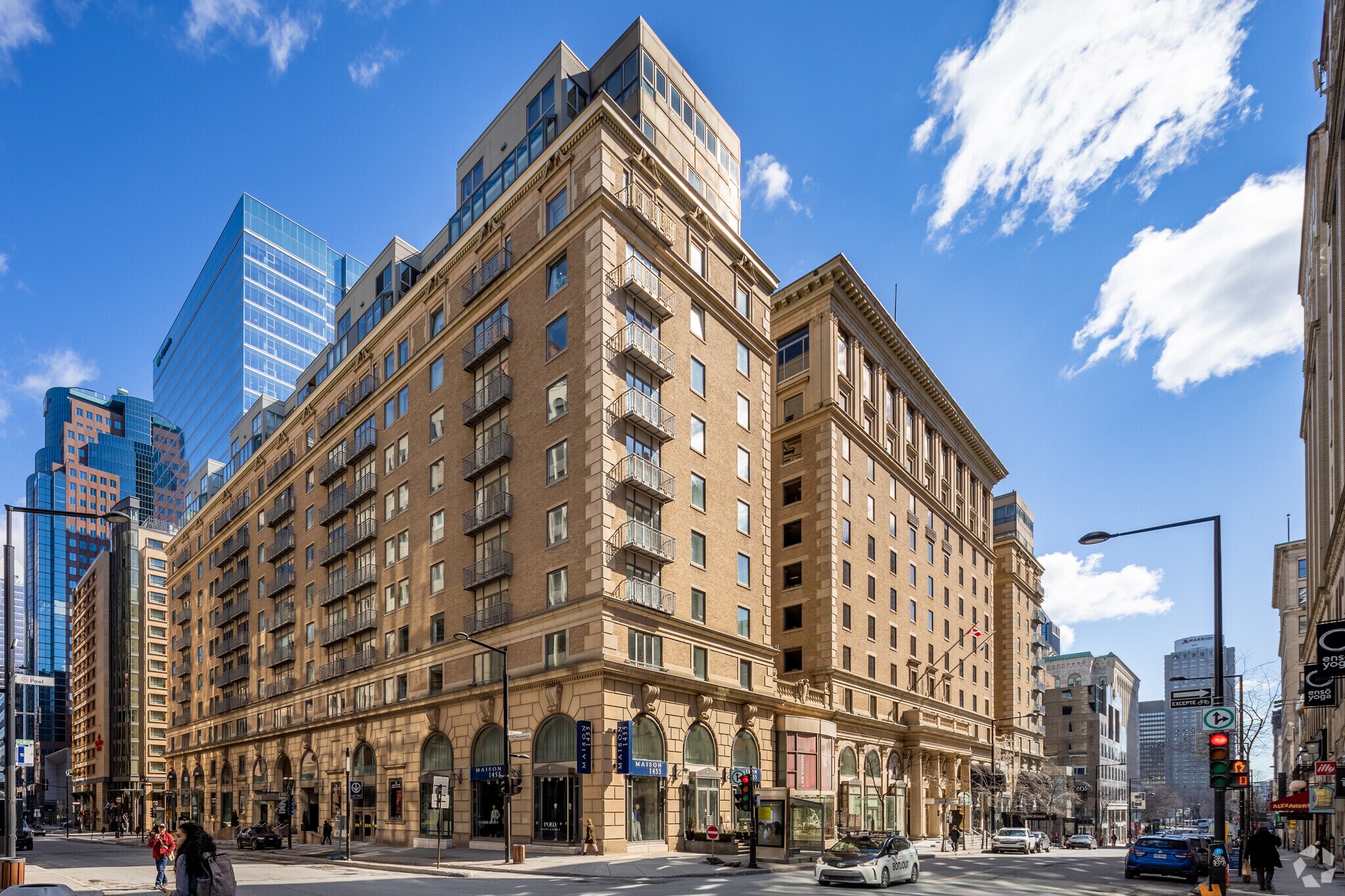 1555 Rue Peel, Montréal, QC à louer Photo de l’immeuble– Image 1 sur 6